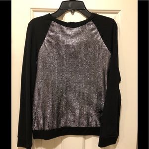 Girls’ DKNY shimmery top